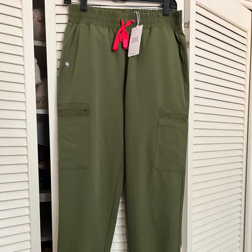 Figs High Waisted Skinny Jogger Pants